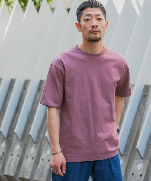 URBAN RESEARCH ROSSO(URBAN　RESEARCH　ROSSO（MEN）)/『XLサイズあり』USAコットンMYSTANDARD半袖Tシャツ/OLDROSE