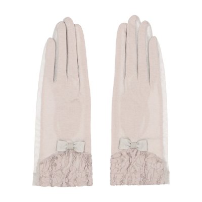 ローラ アシュレイ LAURA ASHLEY 婦人 UV手袋 ショート丈