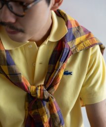 SHIPS MEN(シップス　メン)/【SHIPS別注】LACOSTE: NEW 70's ドロップテイル ポロシャツ/クリーム