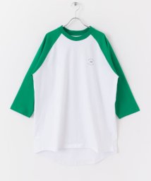 URBAN RESEARCH Sonny Label(アーバンリサーチサニーレーベル)/POLeR　EYE GAZER RAGLAN SLEEVE/GREEN