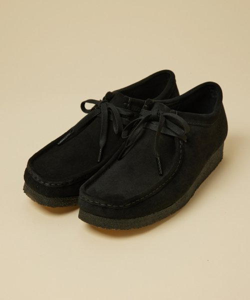 JUNRed(ジュンレッド)/CLARKS Wallabee/ブラック（01）