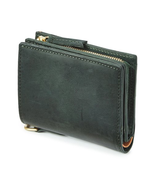 クリード 財布 二つ折り財布 ミドルウォレット メンズ レディース ブランド レザー 本革 小銭入れあり Creed 312C974 シワ