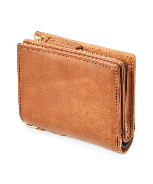 クリード 財布 二つ折り財布 ミドルウォレット メンズ レディース ブランド レザー 本革 小銭入れあり Creed 312C974 シワ