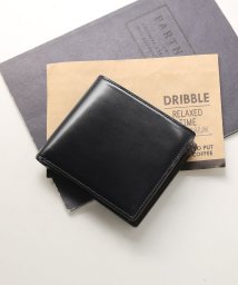 PRAIRIE(プレリー)/[PRAIRIE]ナチュラルコードバン二つ折り財布/ブラック