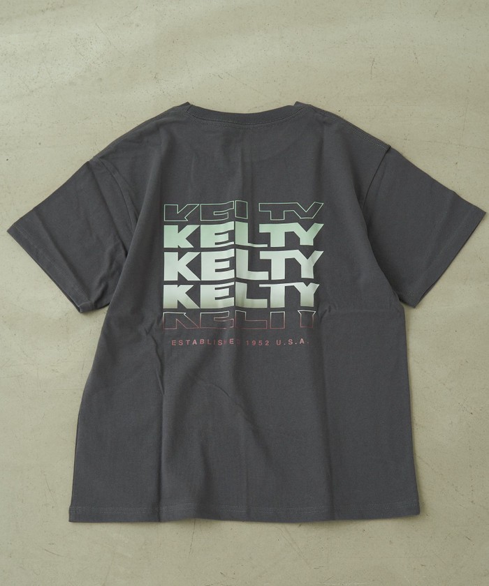 KELTY(ケルティ)別注ロゴプリントTシャツ(WEB限定カラー)