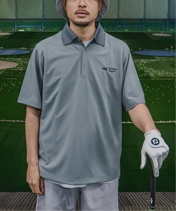 CLUBHAUS / Dynamic Range】別注 ウォームアップ ポロシャツ(505239961
