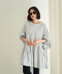 marjour/FRILL OVER TEE/505240252
