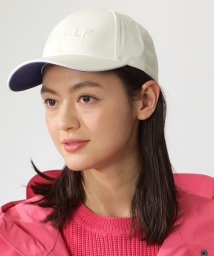 ECOALF UNISEX(ECOALF UNISEX)/ECOALF エンブロイ ロゴキャップ / BICOLOR CAP UNISEX/ホワイト