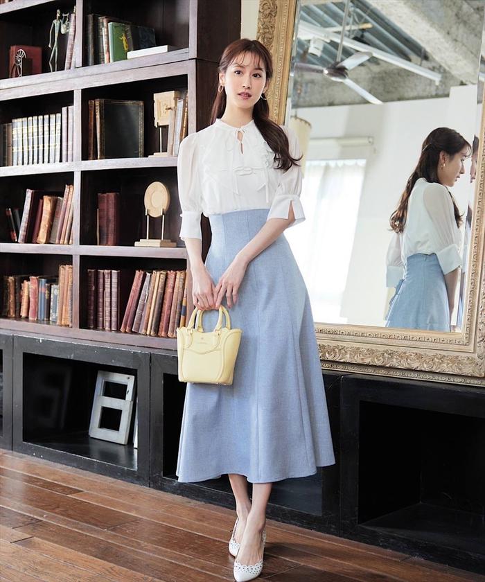 スウィングル(Swingle) |スプリングパネルフレアスカート(505241870