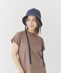 milsa(milsa)/milsa COTTON ROUND BUCKET/ネイビー