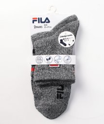 FILA socks Mens/ロゴ ショートソックス 2足組 メンズ/505239199