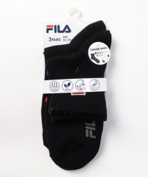 FILA socks Mens/ロゴ ショートソックス 2足組 メンズ/505239199