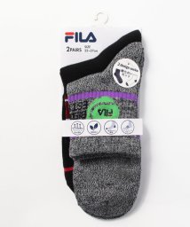 FILA socks Mens(フィラ　ソックス　メンズ)/テニス柄2 リブソックス 2足組 メンズ/その他2