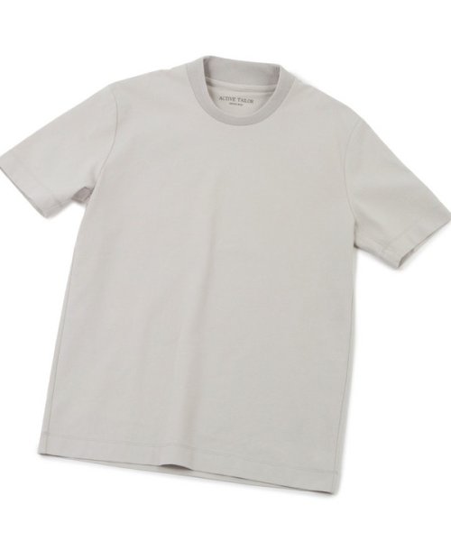 Men's Bigi(メンズビギ)/【ACTIVE TAILOR】シルケットスムースクルーネックTシャツ/グレー