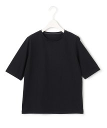 ICB（LARGE SIZE）(ICB（大きいサイズ）)/【洗える】 ベーシック Tシャツ/ブラック系