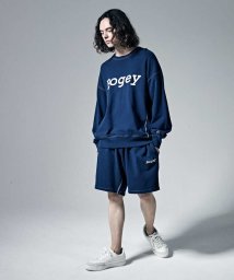 Penguin by Munsingwear(ペンギン　バイ　マンシングウェア)/”BOGEY ” CREW NECK SWEAT SHIRT/ボギー クルーネックスェットシャツ【アウトレット】/ネイビー