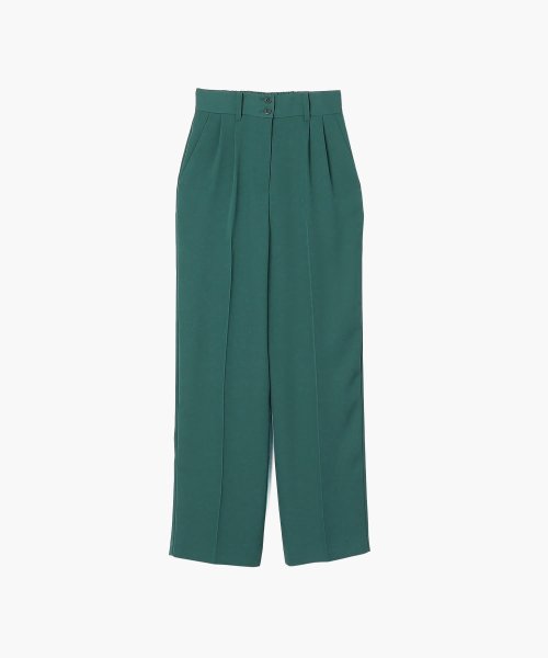 To b. by agnes b. OUTLET(トゥー　ビー　バイ　アニエスベー　アウトレット)/【Outlet】 WU12 PANTALON カラータックパンツ/グリーン