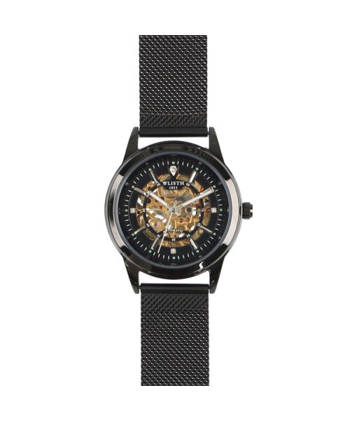 SP(エスピー)/WSA003－BKBK メンズ腕時計 メタルベルト/ブラック系