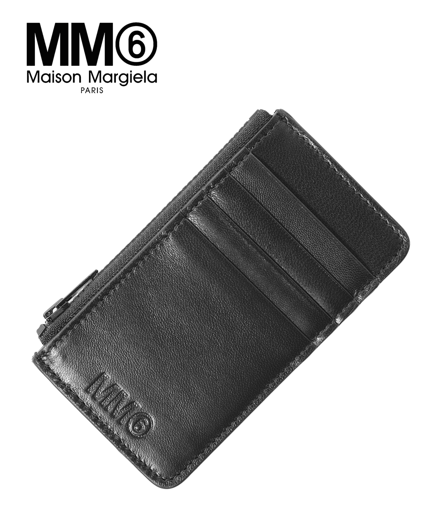 ◎即納◎【MM6 Maison Margiela】マルチファンクショナル ウォレット ミニ 財布 カードケース S54UI0071 P4812