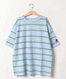 SEVEN2(セブンツー)/SEVEN2　ハンソデ Tシャツ/ブルー