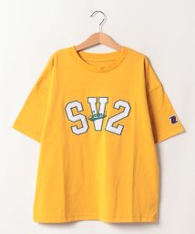 SEVEN2(セブンツー)/SEVEN2　ハンソデ Tシャツ/オレンジ