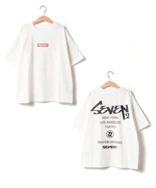 SEVEN2/SEVEN2　ハンソデ Tシャツ/505236023