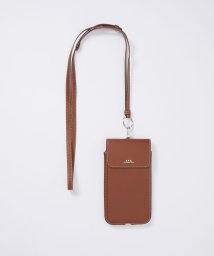 A.P.C.(アーペーセー)/アーペーセー A.P.C. PXAWV M63507 ショルダーバッグ レディース バック スマホショルダー ネックポーチ フォンケース ホルダー ストラップ /ブラウン