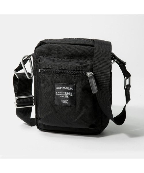 マリメッコ Marimekko 026992 ショルダーバッグ ROADIE レディース バック 肩掛け カジュアル CASH & CARRY シンプル ローデ バック BLACK
