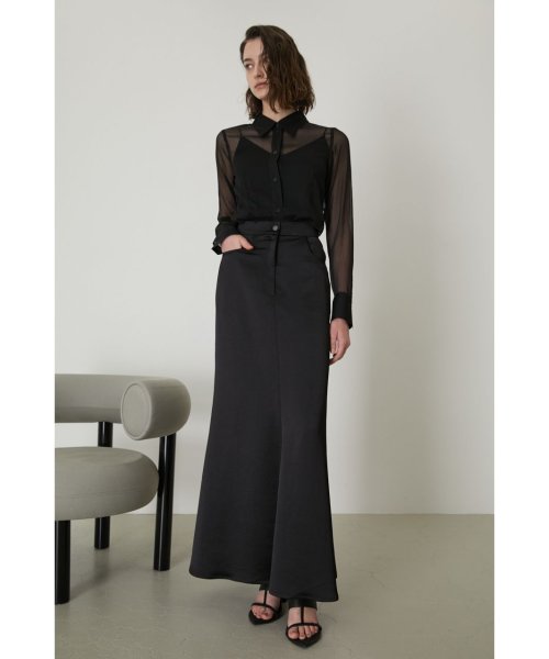 セール】Lower flare satin SK(505240263) | リムアーク(RIM.ARK  