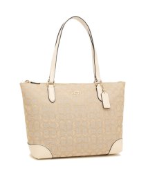 COACH/コーチ アウトレット トートバッグ シグネチャー ベージュ ホワイト レディース COACH CG977 IMDQC/505243412