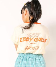 ZIDDY/バックロゴBIGリンガーTシャツ(130~160cm)/505244312