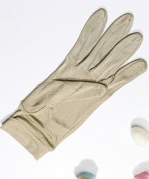 TeddyShop(テディショップ)/レディース 薄手サラツヤ手触りUV対策シルク手袋/ベージュ