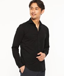 green label relaxing/【WEB限定】JUSTFIT シルケット カット 長袖 シャツ －抗菌－/505245290