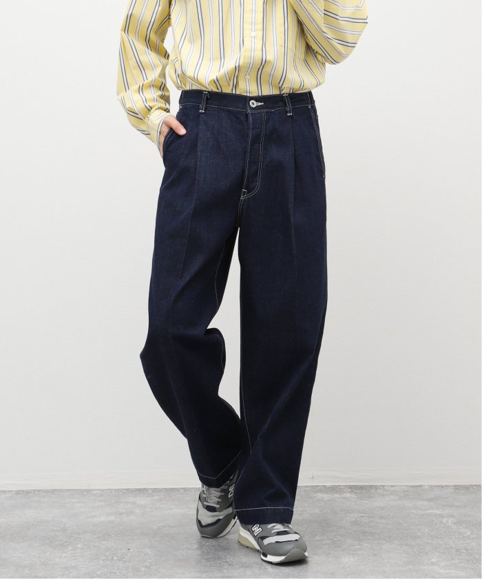 【セール】【MARKA / マーカ】1TUCK CREASE JEANS