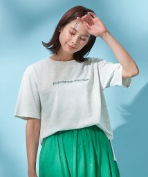 anyFAM(anyFAM)/【接触冷感】アソートプリントＴシャツ/トップライトグレー