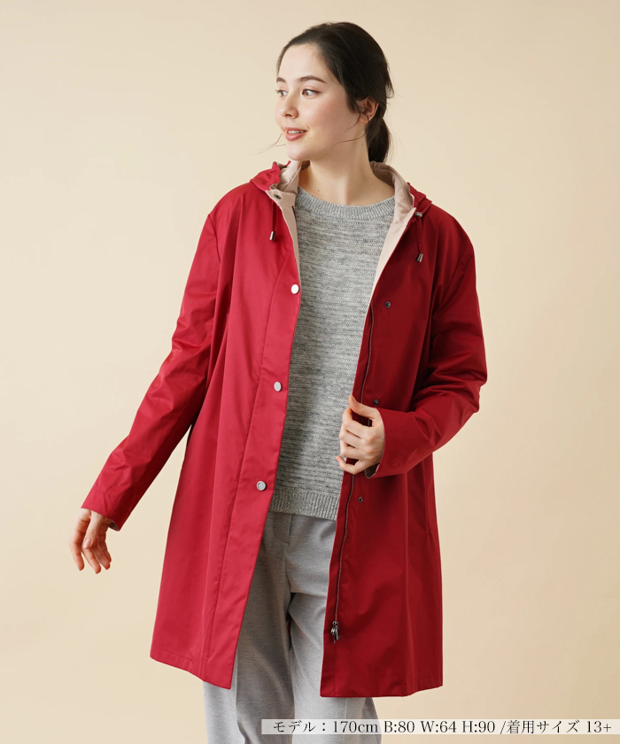 レリアンフーデット パーカー コート