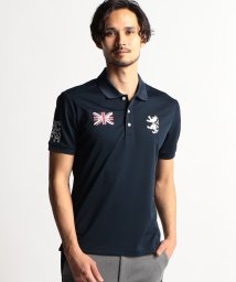 NICOLE CLUB FOR MEN(ニコルクラブフォーメン)/Admiral別注ポロシャツ/67ネイビー