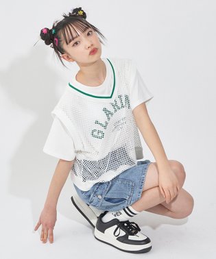 Lovetoxic/メッシュベストTシャツSET/505239669