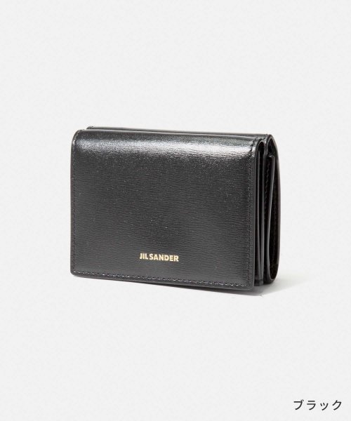 ジルサンダー JIL SANDER J07UI0011 P4840 三つ折り財布 ベビーウォレット メンズ レディース 財布 ミニ財布 コンパクト財布 レザー メンズ 財布 レディース また