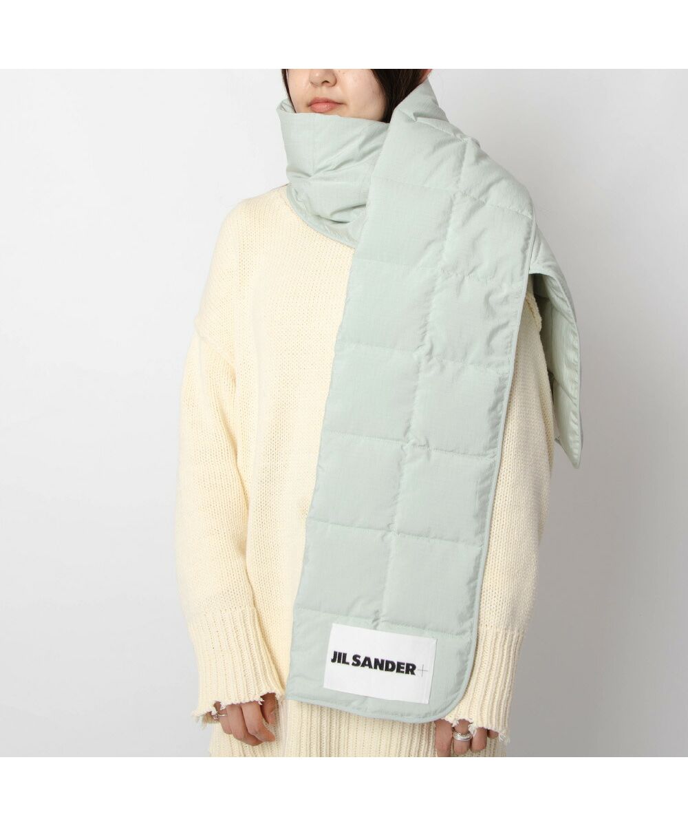 限定価格】jil sander ジルサンダー マフラー ネイビーjilsande