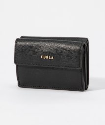 FURLA/フルラ FURLA 三つ折り財布 レディース 財布 ミニ財布 折りたたみ バビロン BABYLON キレカジ 無地 シンプル コンパクト財布 S サイズ ブルー/505242550