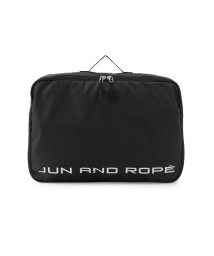 JUN and ROPE/JUN&ROPEロゴ入りポーチL/505244576