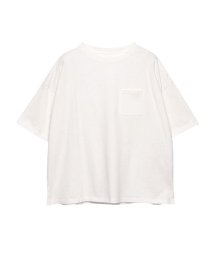 anuans(アニュアンス)/ピグメントオーバーサイズTシャツ/WHITE
