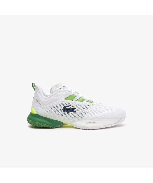 LACOSTESPORTS LADYS(ラコステスポーツ　レディース)/レディース AG－LT23 ULTRA 123 1 SFA/ホワイト×グリーン