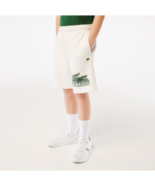 LACOSTE KIDS/BOYS グラフィカルプリントスウェットショーツ/505246946