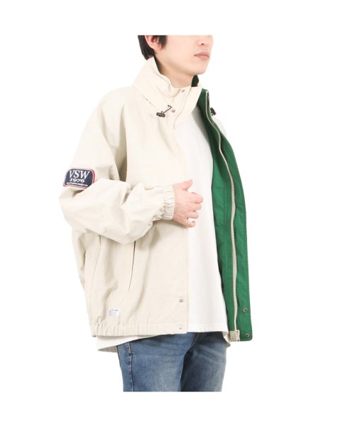 MAC HOUSE(men)(マックハウス（メンズ）)/VISION STREET WEAR ヴィジョンストリートウェア スケーターズジャケット 3505003/アイボリー