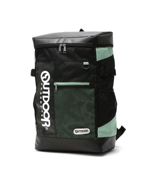 OUTDOOR PRODUCTS(アウトドアプロダクツ)/アウトドアプロダクツ リュック OUTDOOR PRODUCTS TORRANCE3 ボックスリュック デイパック バックパック 30L B4 ODA015/ブラック