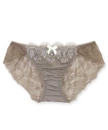 fran de lingerie(フランデランジェリー)/Noble Tiara ノーブルティアラ コーディネートバックレースショーツ/ブラウン