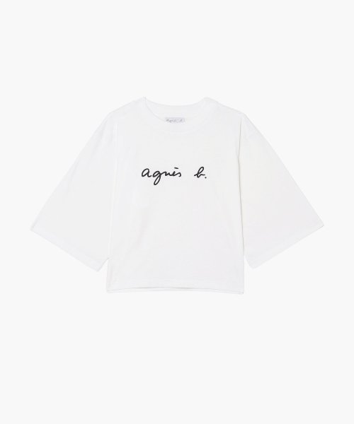 agnes b. FEMME(アニエスベー　ファム)/WEB限定 S137 TS YOKO Tシャツ/ホワイト