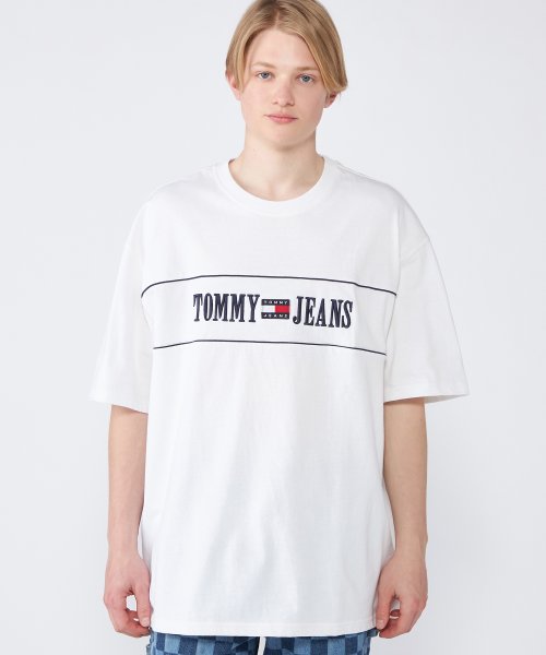 TOMMY JEANS(トミージーンズ)/スケーターアーカイブTシャツ/ホワイト